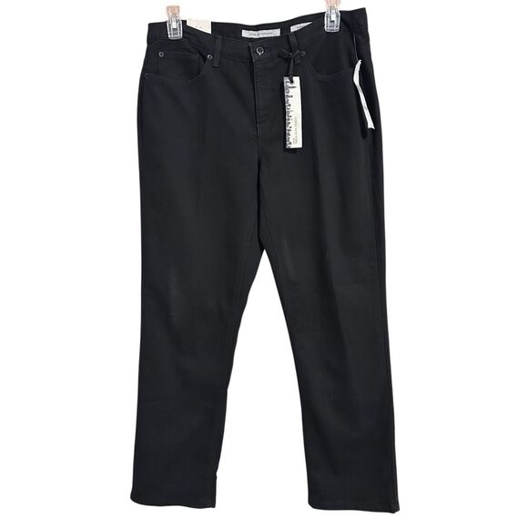 Jones New York Black Jeans Women’s Size18W Gramercy Curvy Slimming NWT - Picture 1 of 13